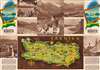 1953 Ebner Pictorial Tourist Map of Karnten (Carinthia), Austria
