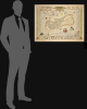 1940 Suchy Hand-Colored Limited-Edition Pictorial Map of Key West, Florida