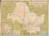 1923 Chinese Ministry of Finance Postal Wall Map of Manchuria, China