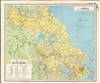 1933 Postal Atlas of China Map of Jiangsu (Kiangsu) Province