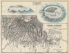1890 Meyer Map of Mount Kilimanjaro, Tanzania