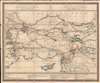 1820 Reichard Case Map of Turkey