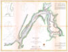 1865 U.S. Coast Survey Map of Coos Bay, Oregon