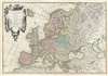 1762 Janvier Map of Europe