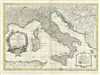 1778 Janvier Map of Italy
