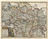 1728 Van der Aa and Map of Asia or Tartary
