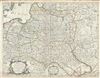1703 Delisle Map of Poland and Lithuania