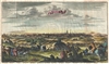 1729 Van Der Aa View of Moscow, Russia