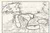 1744 Bellin Map of the Great Lakes (a seminal map)