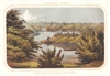 1868 Shannon and Rogers View of the Lake, Central Park, New York City