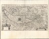 1606 Goulart / Hondius Map of Lake Geneva, Switzerland