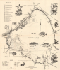 A Comprehensive Fishing and Recreation Map of the Lake Okeechobee Area. - Main View Thumbnail
