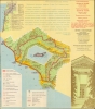 1973 GUGK Map of Lake Ritsa - Sochi Region, Russia and Georgia