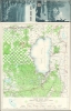 1963 U.S. Forest Service Map of Lake Tahoe and Environs