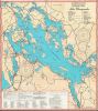 1958 / c. 1978 Capital Offset Nautical Chart of Lake Winnipesaukee, New Hampshire