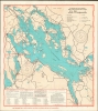 New Hampshire Public Utilities Commission 1958-1959 Navigation Chart Lake Winnipesaukee. - Main View Thumbnail