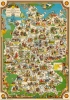 1960 Faller Pictorial Map of Germany as Fairytale Land
