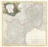 1752 Vaugondy Map of Languedoc Region of France