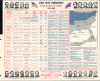 1966 Civic Education Service Map (and Packet) of Laos, Second Indochina War