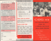 1966 Civic Education Service Map (and Packet) of Laos, Second Indochina War