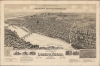 1892 Wellge Bird's-Eye View of Laredo, Texas