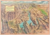 1958 Eddy Bird's-Eye View of Las Vegas, Hoover Dam, Lake Mead, and Environs