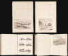1860 F. G. Ch. Picard Illustrated Manuscript Journal Concerning Travel, History, etc.