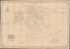 Baldwin's Map of Mining Claims, Near Leadville California Mining District, Lake co. Colorado. - Main View Thumbnail