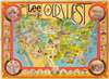 The Lee Pictorial Map of the Old West. - Main View Thumbnail