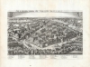 1638 Bird's Eye View of the 1631 Siege of Leipzig