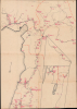 1918 Yıldırım Ordular Grubu Secret Ottoman Map of the Levant, World War I