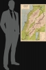 1948 Guides Verts Map of Lebanon