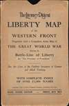 The Literary Digest Liberty Map of the Western Front of the Great World War Showing the Battle Line of Liberty as it Stood June 5, 1918. - Alternate View 3 Thumbnail