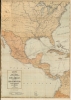 1883 Julius Popper Trade Map: New Orleans to Latin America