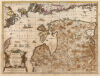 1636 / 1680 Jansson/ Pitt Map of Livonia (Latvia and Estonia)