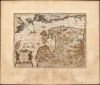 1636 / 1680 Jansson/ Pitt Map of Livonia (Latvia and Estonia)