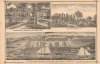 1876 Walker Map of Lodi, Wood-Ridge, New Jersey
