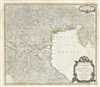 1750 Vaugondy Map of Northeast Italy (Venice, Mantua)