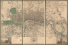 Map of London, from An Actual Survey made in the Years 1824, 1824 and 1826 by C. an J. Greenwood. - Main View Thumbnail