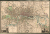 Map of London, from An Actual Survey made in the Years 1824, 1824 and 1826 by C. and J. Greenwood. - Main View Thumbnail