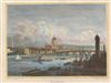 1828 Shepherd View of London, England