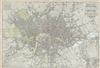 1823 Pigot Map of London, England