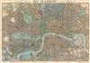 1891 Reynolds Map of London, England