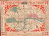 Wilme's Symbolic Map of London. Or Visitors Guide to the Sights and Amusements of the Metropolis. - Main View Thumbnail