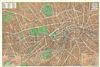 1924 Geographia Pictorial Map of London, England