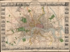 Tallis's Illustrated Plan of London and its Environs in commemoration of the Great Exhibition of Industry of all Nations, 1851. - Main View Thumbnail