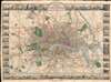 1851 Tallis Illustrated Map of London