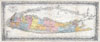1857 Colton Traveller's Map of Long Island, New York