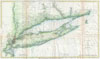 1877 U.S. Coast Survey Map of Long Island and New York City