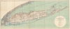 Map of Long Island, New York showing Locations of Wells. - Main View Thumbnail